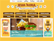 Tablet Screenshot of kua-aina.co.uk